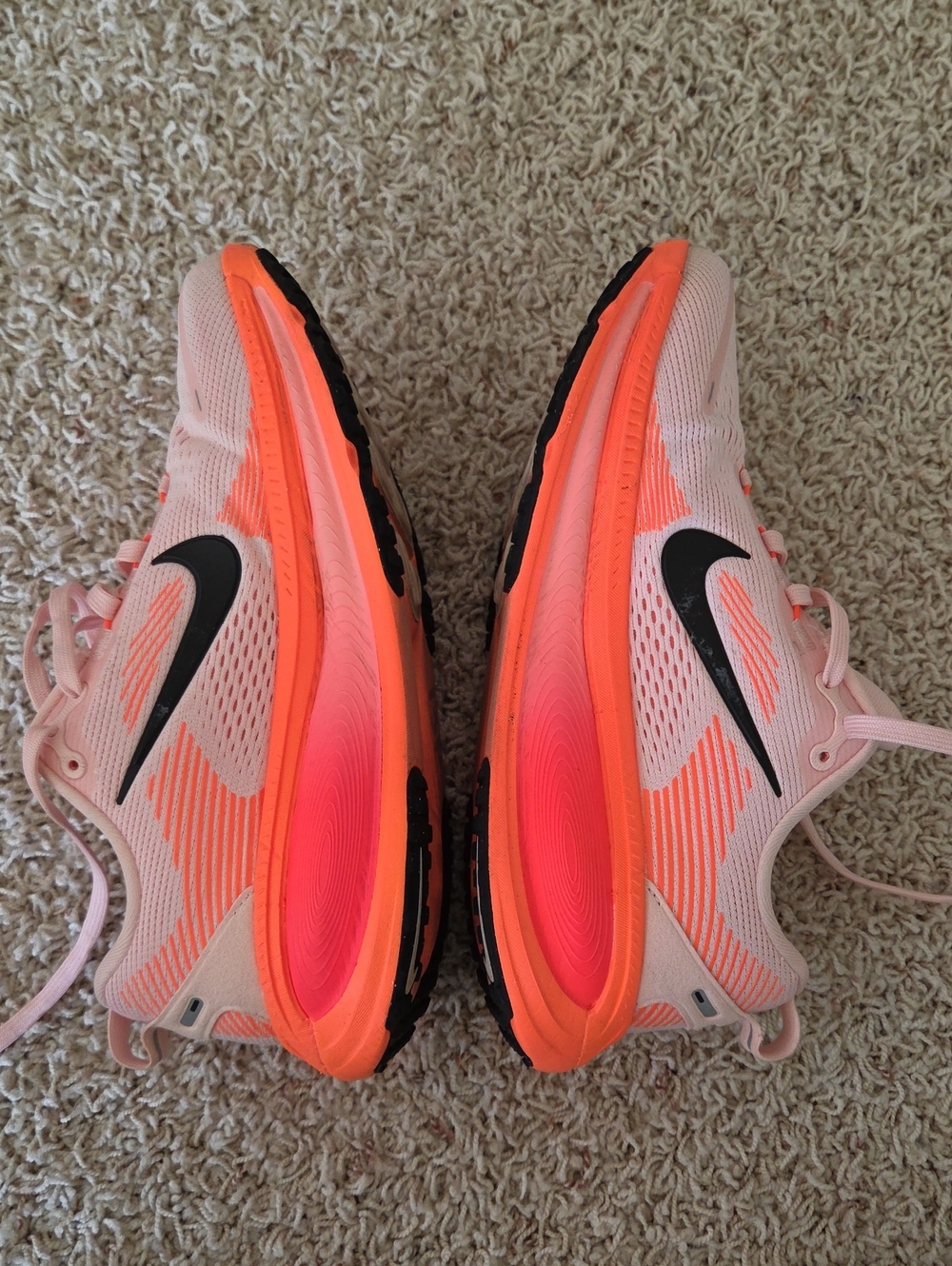 Nike Women’s Pink & Orange ZoomX Running Shoes - Picture 9 of 12